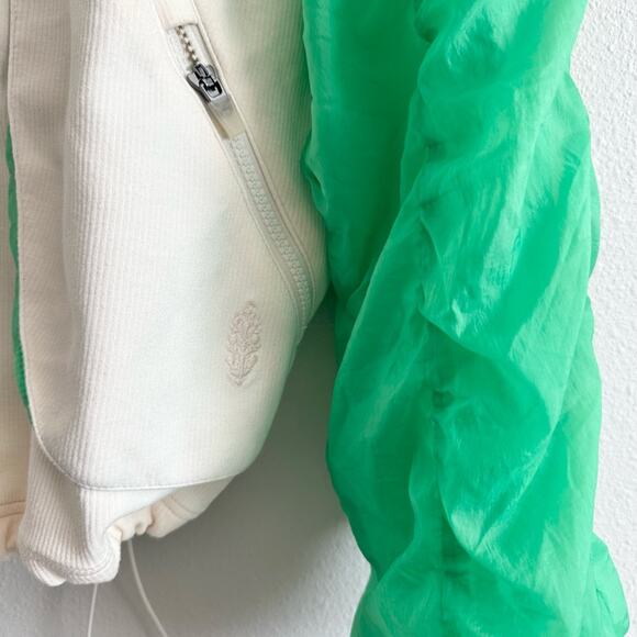 NEW Free People Movement Summer Breeze Hoodie Windbreaker Size Medium - Picture 7 of 13